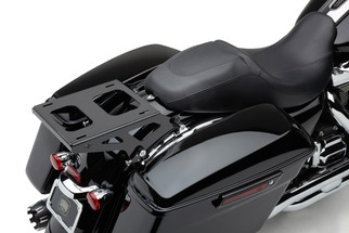 Detach 2-up Tour Pack Mount Black Flh/flt 14-25
