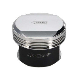 Manley Nissan 2.6L RB26DETT Piston Set - 87.25mm Bore 1.103in CH, 17.00 CC