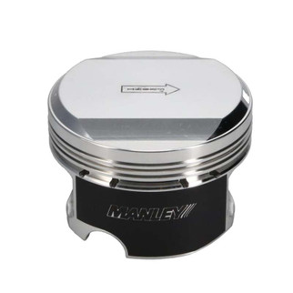Manley Nissan 2.6L RB26DETT Piston Set - 87.25mm Bore 1.103in CH, 17.00 CC