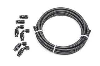 Radium Engineering 8AN Universal PTFE Hose Kit - Black Carbon
