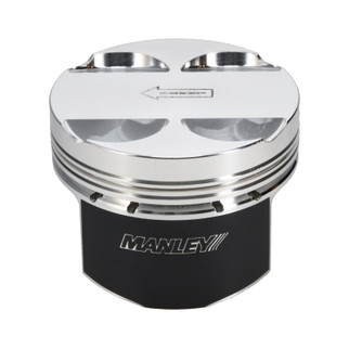 Manley Mitsubishi 2.0L 4G63 Piston Set - 85.00mm Bore 1.375in CH, -8.00 CC