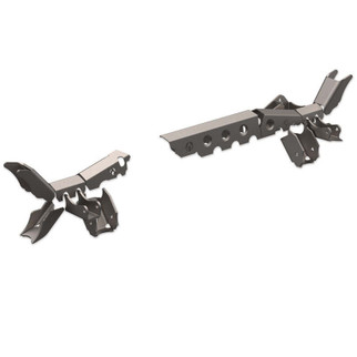 Artec Industries 07-18 Jeep Wrangler JK Apex Front Axle Ultimate Armor Kit D44 - Stock Trackbar