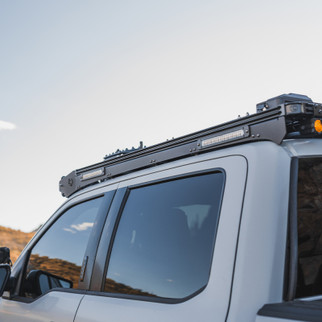 KC HiLiTES Platform One Profile 10in. SideCast Flush Mount Lights (Does Not Include Rack)