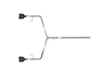 aFe Takeda 21-24 Kia K5 GT L4-2.5L (t) SS Axle-Back Exhaust System w/ Carbon Fiber Tips