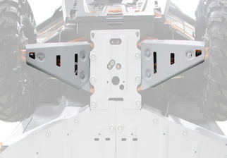 Front A-arm Guards Alloy Pol