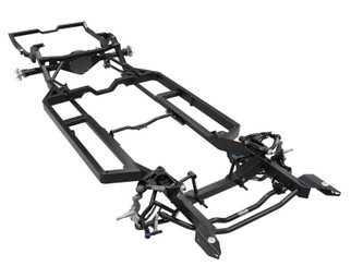 Ridetech 68-72 GM A-Body w/ Pin Spindle & (Narrowed) 57.25in Flange to Flange Width Momentum Chassis