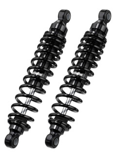 Bitubo WMB0 Twinshocks Adjustable: Spring Preload, Length 316mm, Dark Edition