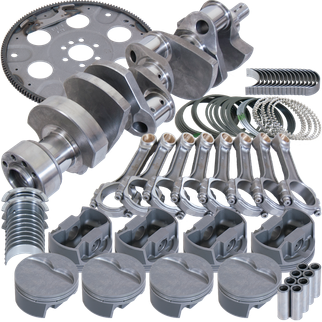 Eagle Chevy LT1350 1Pc 3.750in Crank 5.700in I-Beam Rods 4.030in Pistons 168 Tooth FP Bal Assembly