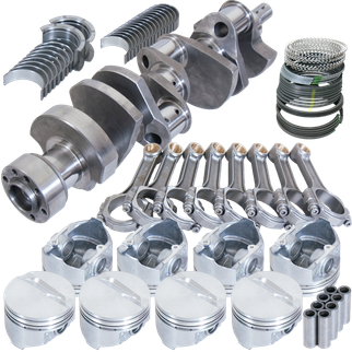 Eagle Chevy LT1350 1Pc 3.750in Crank 5.700in I-Beam Rods -7cc 4.040in Pistons Rotating Assembly