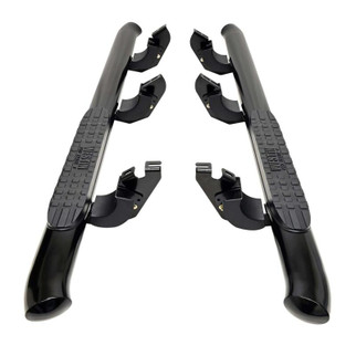 Westin 24-25 Toyota Tacoma XtraCab PRO TRAXX 4 Oval Nerf Step Bars - Black
