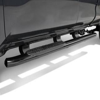 Westin 24-25 Toyota Tacoma XtraCab PRO TRAXX 4 Oval Nerf Step Bars - Black