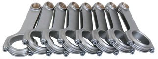 Eagle Chevrolet Big Block 6.535in Length ARP 2000 Bolts Forged 4340 Steel H-Beam Rods - Set of 8
