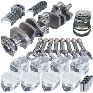 Eagle Chevy 350 3.750in Int Balance Crank 5.700in I-Beam Rod -10cc 4.030in Pistons Rotating Assembly