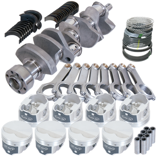 Eagle Chevy LT1 350 1Pc 3.480in Crank 5.700in H-Beam -3.7cc 4.040in Pistons Rotating Assembly