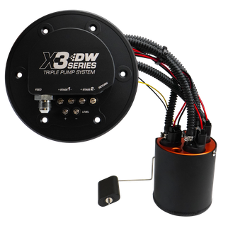DeatschWerks 98-04 Ford Mustang X3 Module with DW430C Pumps and Install Kit