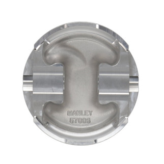 Manley Chevrolet Big Block Piston Set - 4.530in Bore 1.395in CH, 2.00 CC