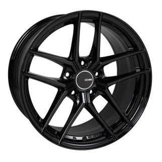 Enkei TY5 19x8.5 5x114.3 50mm Offset 72.6mm Bore Black Wheel
