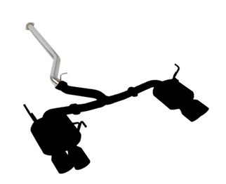 Remark 22+ Subaru WRX (VB) Sports Touring Spec - 4in. SS Quad Tips (Non-Resonated)