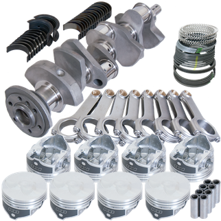 Eagle Chevy 350 3.480in Crank 6.000in H-Beam -3.7cc Flat Top 4.000in Pistons Balanced Assembly