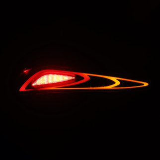 AlphaRex 20-24 Toyota Supra LUXX-Series FT-1 Style LED Tail Lights Red