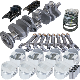 Eagle Chevy 350 3.750in Crank 5.700in I-Beam Rods Srp 7cc Dome 4.040in Pistons Rotating Assembly