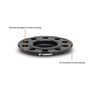 Mishimoto Wheel Spacers - 5x120 - 72.6 - 12 - M14 - Black