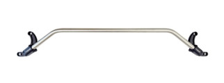 Torque Solution Subaru 08-21 WRX/STI Strut Brace - Titanium Brushed / Raw