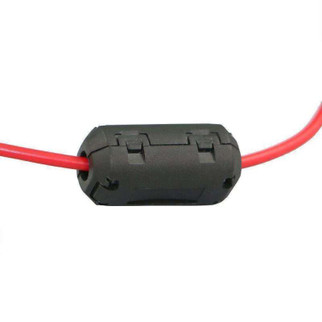 Rugged Radios Clamp On RF Noise Reducing Filter Choke Clip Small (3mm and Under)