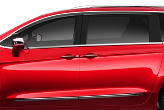 Husky Liners 17-23 Chrysler Pacifica Ventvisor Low Profile (4pc) - Chrome