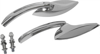 Mirrors Chrome Eliptical Chrome