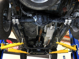 aFe 2024+ Ford Ranger L4-2.3L (t) Rock Basher 2.5in 409SS Cat-Back Exhaust