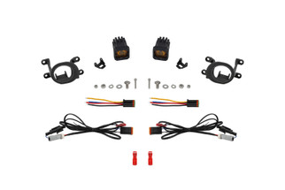 Diode Dynamics 23-24 Toyota GR Corolla SSC1 LED Fog Light Kit - Yellow SAE Fog