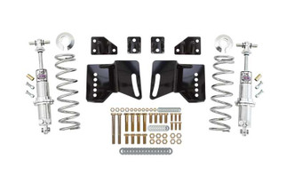 UMI 64-72 GM A-Body Coil Over Conversion Brackets Kit -1in to +1in Ride Height - 225lb Spring Rate