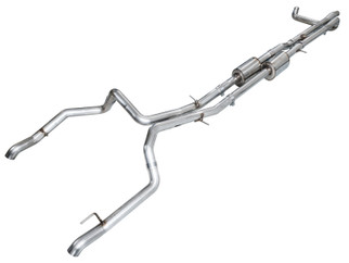 AWE Tuning 4th Gen GM 1500 6.2L Cat-Back Split Rear Exit (w/ Bumper Cutouts) - OE Tips