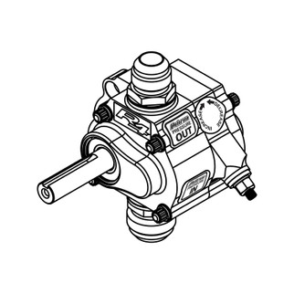 Peterson Fluid Systems R4 1-Stage Oil Pump - Left Side Mount - HV - Rear Drive