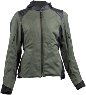 Speed and Strength Daydream Textile Jacket Olive/Black Womens - XL