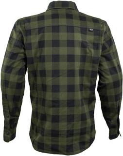 Speed and Strength True Grit Armored Motoshirt Olive/Black - Small