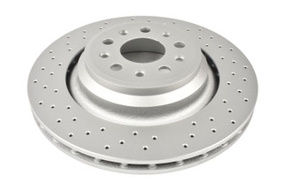 DBA 14-18 Maserati Ghibli (M157) En-Shield OE Drilled Rear Brake Rotor