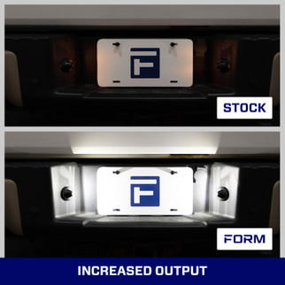 Form Lighting 1990 F-150 LED License Plate Lights (Pair)