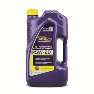 Royal Purple Synthetic High Performance 5W20 Motor Oil (Canada) - 5 Quart