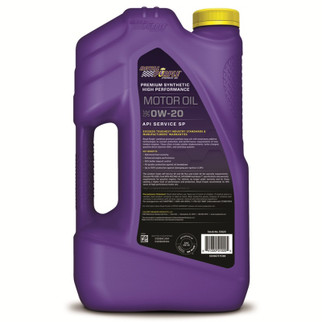 Royal Purple High Performance Ultra-Low Viscosity 0W16 Motor Oil - 5 Quart