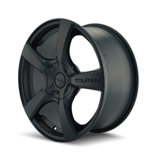 Touren 3190 TR9 17x7 / 5x108/114.3 BP / 42mm Offset / 72.62mm Hub Matte Black Wheel