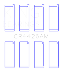King Engine Bearings Renault R12 (Size +1.0mm) Connecting Rod Bearing Set