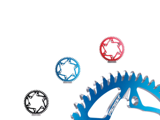 Vortex Racing Aluminum Rear Sprocket 415 Chain Conversion 58 Tooth- Black