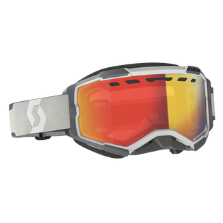 Fury Ls Goggle Lt Grey/neon Ylw Grey Works