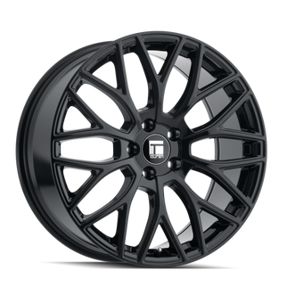Touren 3276 TR76 19x8.5 / 5x108 BP / 35mm Offset / 63.5mm Hub Gloss Black Wheel
