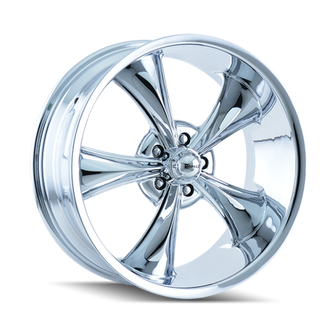 Ridler 695 17x7 / 5x114.3 BP / 0mm Offset / 83.82mm Hub Chrome Wheel