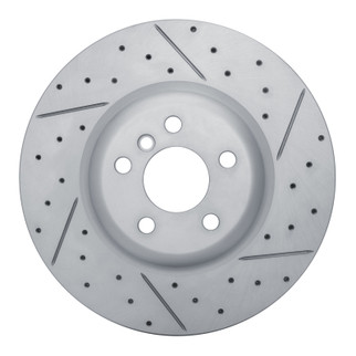 R1 16-26 BMW 430I Xdrive Rear Right Drilled & Slotted Geo-Carbon Rotor