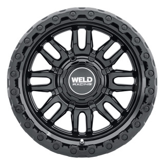 Weld Off-Road Swift 17x9in - 6x135 / 6x139.7 BP - ET-12 - 106.1mm CB - Gloss Black Wheel & Ring