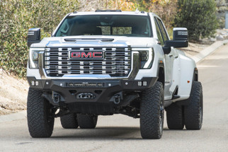 DV8 Offroad 24-26 GMC Sierra 2500/3500 Spec Series Front Bumper w/ Winch